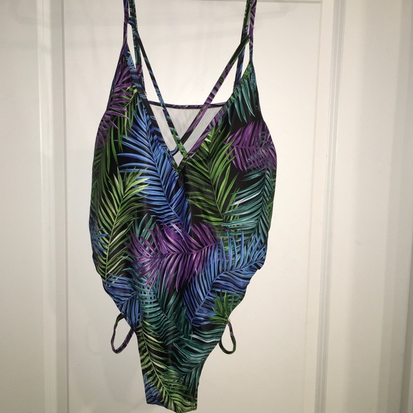 Rose Gal Other - Rose Gal One Piece High Waist Swimsuit Size 18